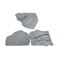 Кварцит плитняк "Златолит черный" толщина камня 15-25 мм